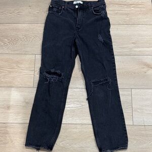 Abercrombie & Fitch 90s Straight Ultra High Rise Jeans